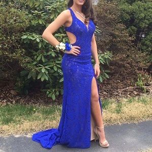 Blue Prom Dress Size 0